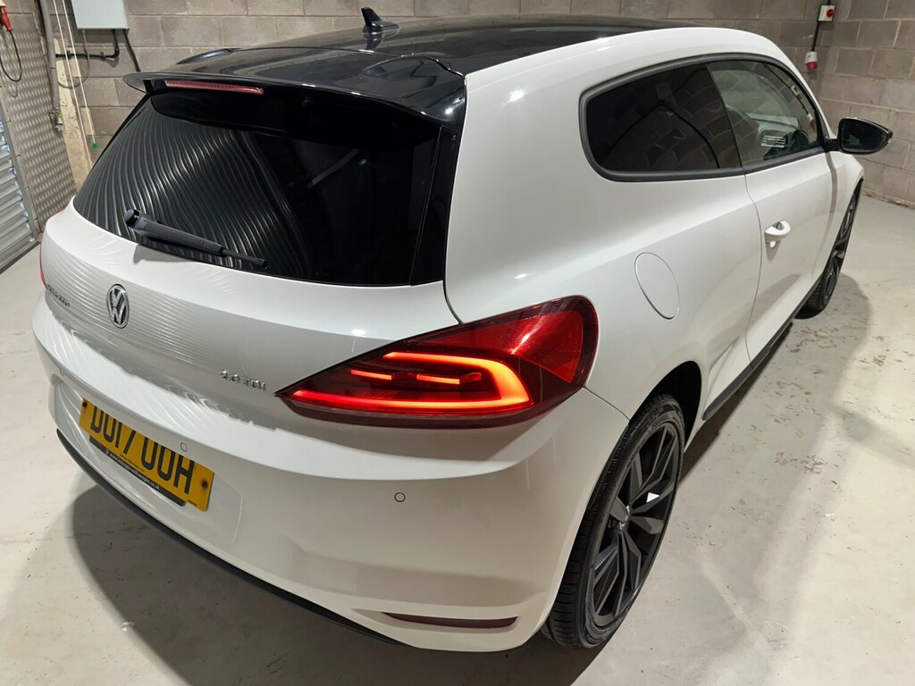 Volkswagen Scirocco 2.0 Tdi Bluemotion Tech Gt Black Edition Dsg DU17OOH White #6