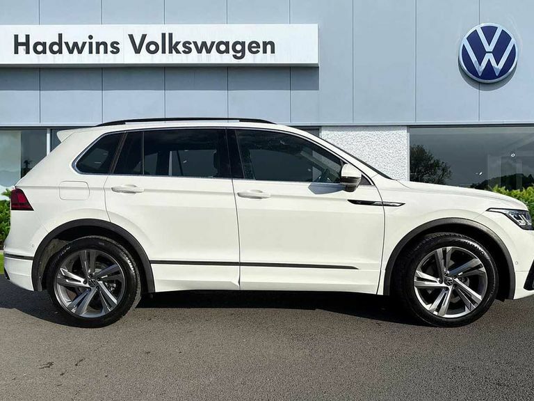 Volkswagen Tiguan 1.5 Tsi 150 R-line Edition Dsg AX23BMU White #4