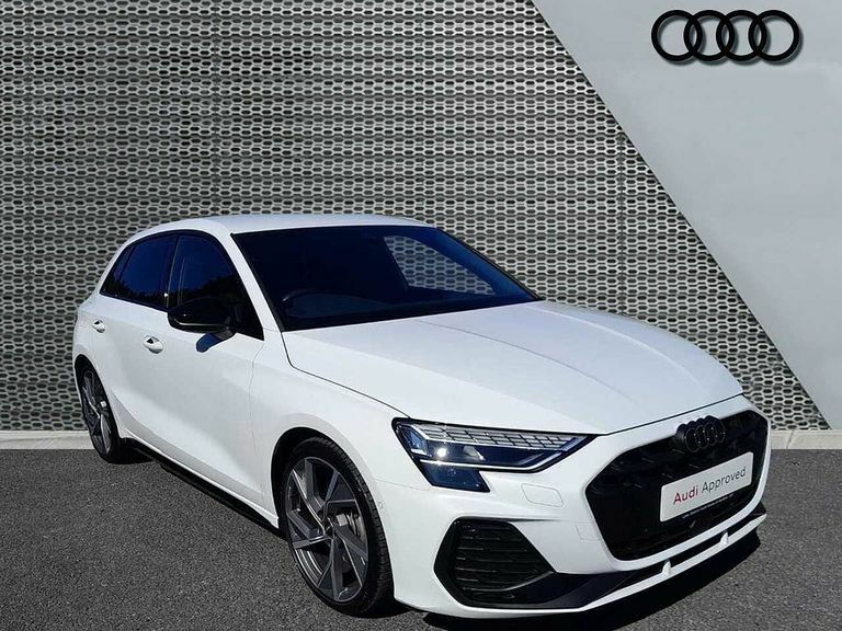 Audi A3 Black Edition 35 Tfsi 150 Ps S Tronic White
