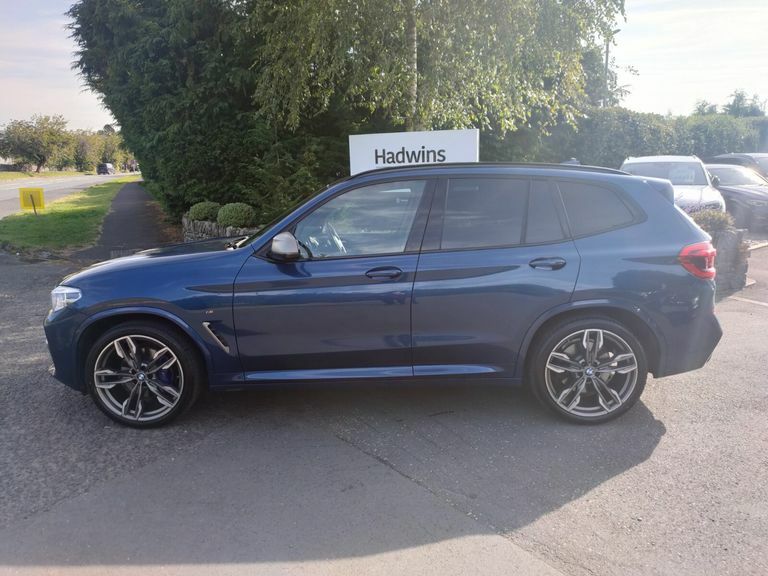 BMW X3 Xdrive M40i Step Blue #5