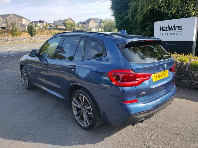 BMW X3 Xdrive M40i Step Blue #2