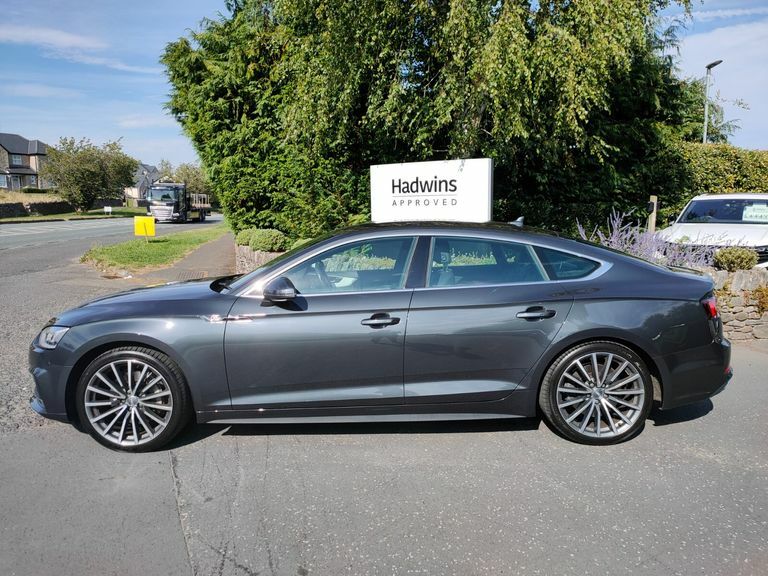 Audi A5 Sportback S Line 2.0 Tfsi Quattro 252 Ps S Tronic Grey #5