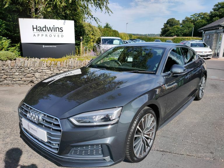 Audi A5 Sportback S Line 2.0 Tfsi Quattro 252 Ps S Tronic Grey