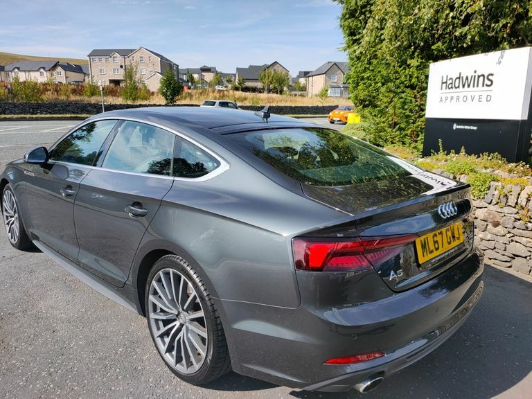 Audi A5 Sportback S Line 2.0 Tfsi Quattro 252 Ps S Tronic Grey #2