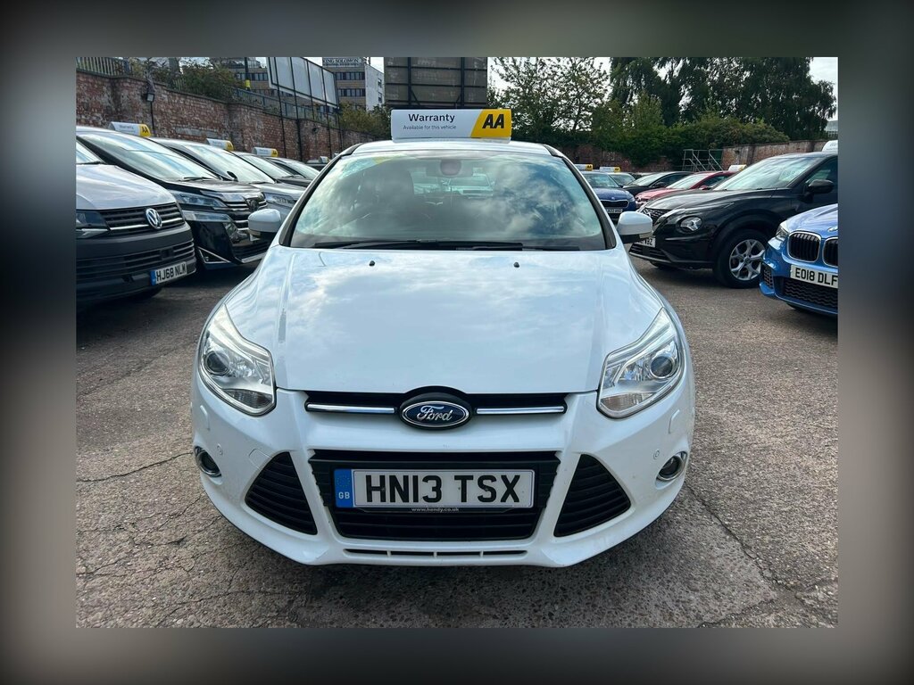 Ford Focus 1.0T Ecoboost Titanium X Euro 5 Ss White #5