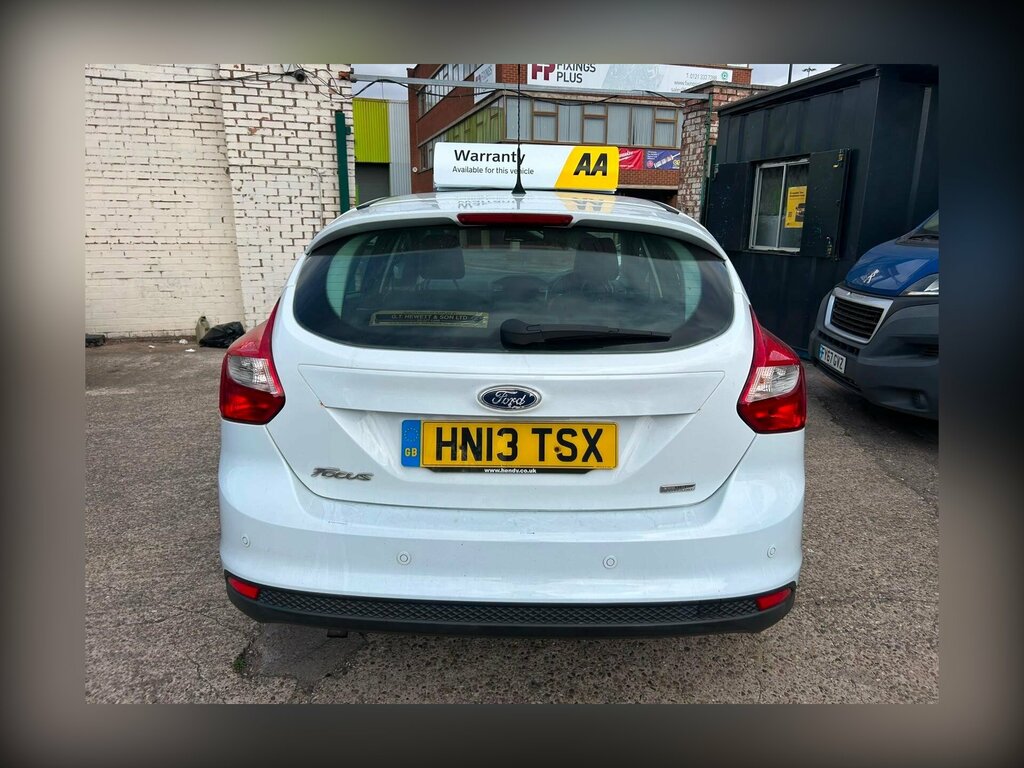 Ford Focus 1.0T Ecoboost Titanium X Euro 5 Ss White #6