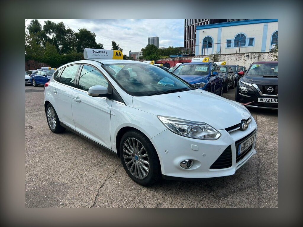 Ford Focus 1.0T Ecoboost Titanium X Euro 5 Ss White