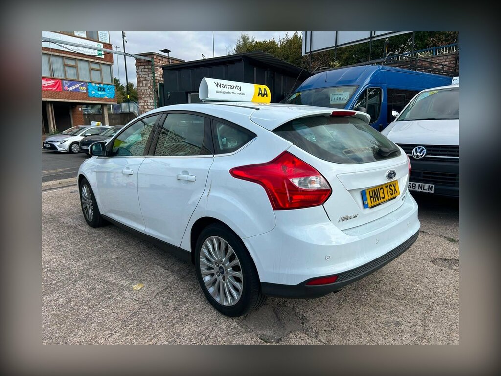 Ford Focus 1.0T Ecoboost Titanium X Euro 5 Ss White #3