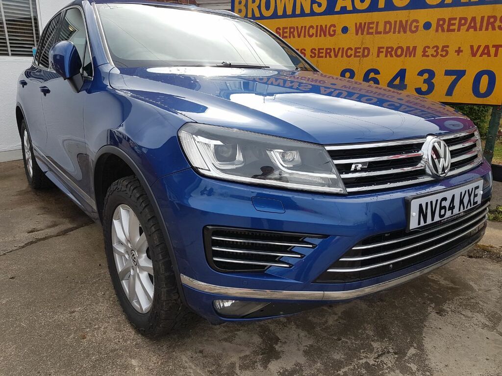 Volkswagen Touareg 3.0 V6 Tdi Bluemotion Tech 262 R-line Tip Blue