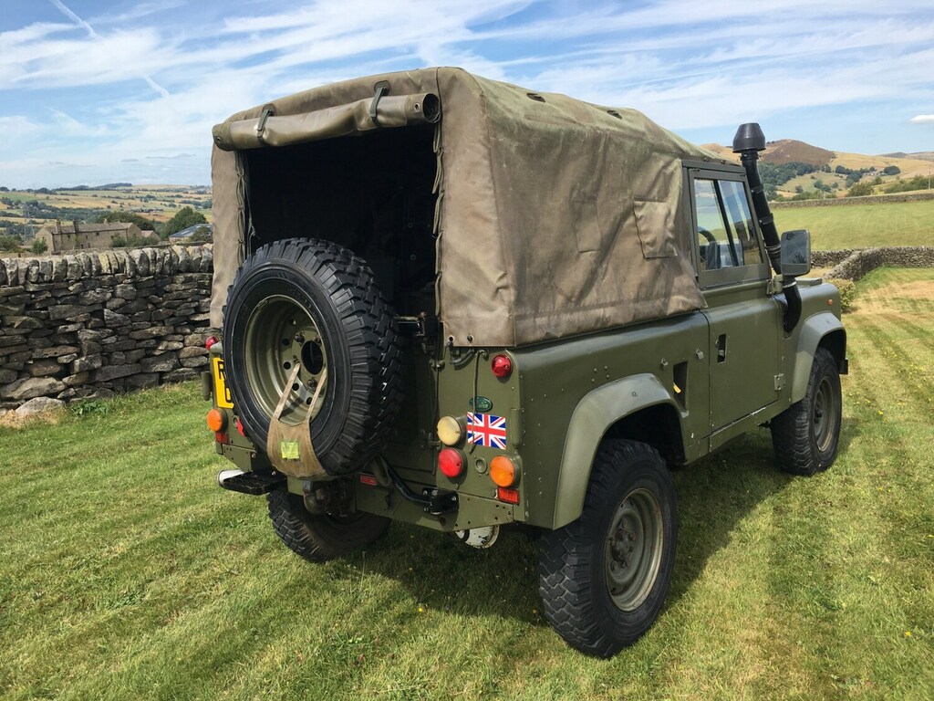 Land Rover Defender 90 300 Tdi Sof Top Green #5