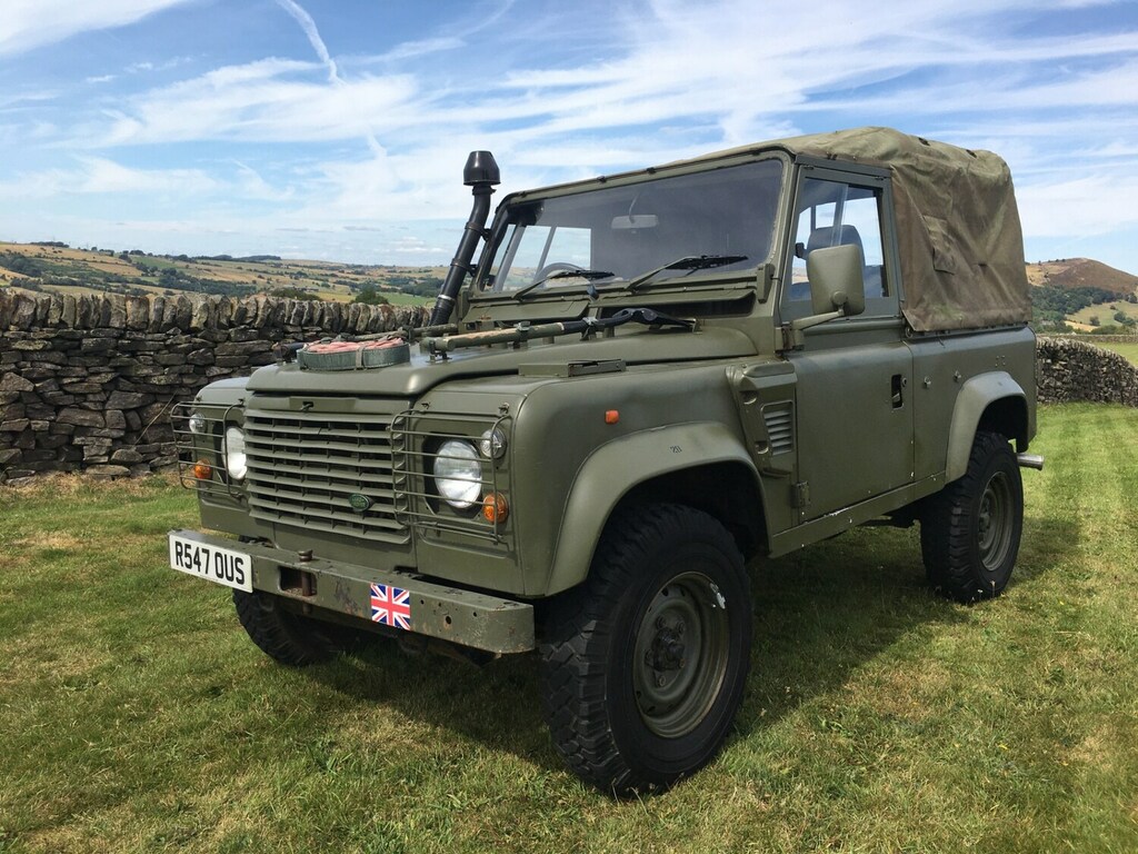 Land Rover Defender 90 300 Tdi Sof Top Green #2