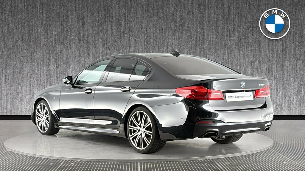 BMW 5 Series 3.0 540I M Sport Xdrive Euro 6 Ss Black #2