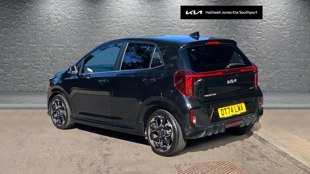 Kia Picanto 1.2 Gt-line S Amt Euro 6 Ss Black #2