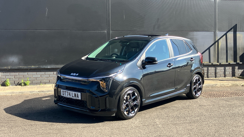 Kia Picanto 1.2 Gt-line S Amt Euro 6 Ss Black #6