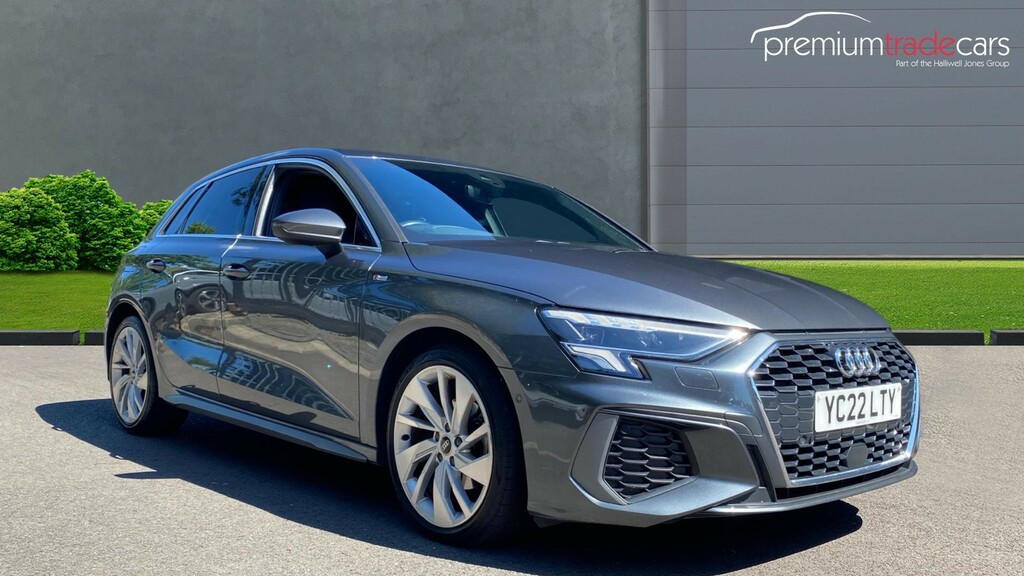 Audi A3 1.5 Tfsi 35 S Line Sportback S Tronic Euro 6 Ss Grey