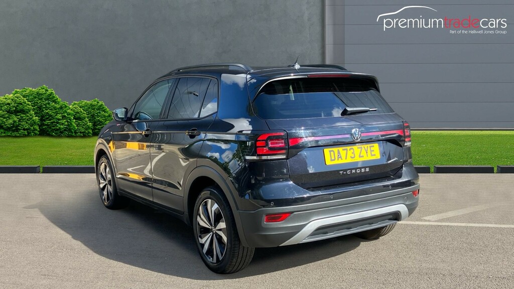 Volkswagen T-Cross 1.0 Tsi Black Edition Dsg Euro 6 Ss Black #2