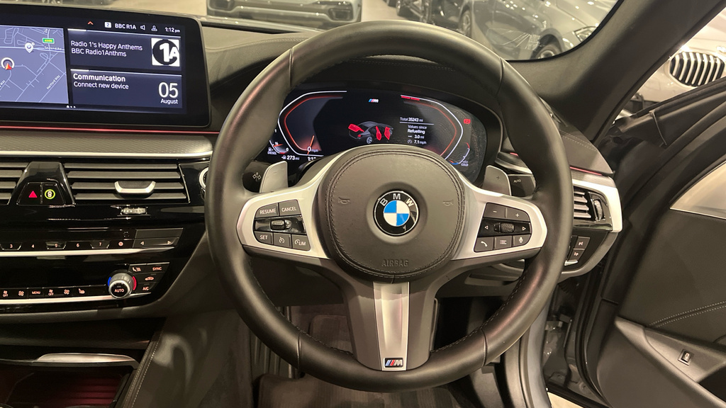 BMW 5 Series 2.0 520D Mht M Sport Steptronic Euro 6 Ss Grey #5