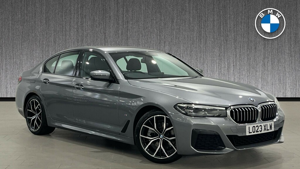 BMW 5 Series 2.0 520D Mht M Sport Steptronic Euro 6 Ss Grey
