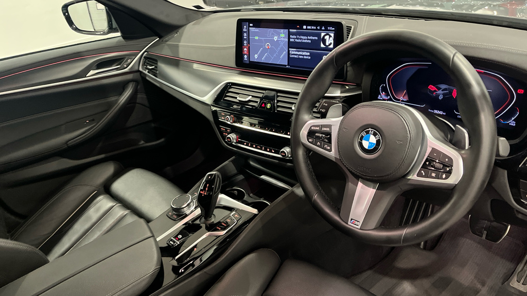 BMW 5 Series 2.0 520D Mht M Sport Steptronic Euro 6 Ss Grey #6