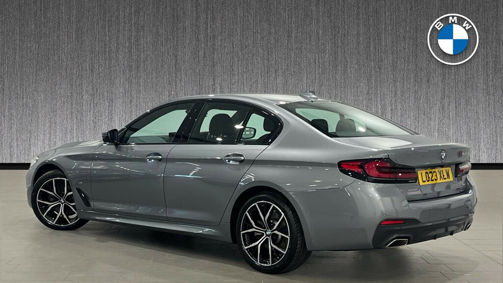 BMW 5 Series 2.0 520D Mht M Sport Steptronic Euro 6 Ss Grey #2