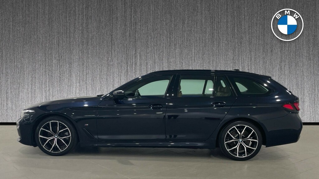 BMW 5 Series 2.0 520D Mht M Sport Touring Steptronic Euro 6 S Black #3