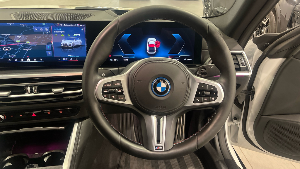 BMW i4 M50 83.9Kwh Gran Coupe 4Wd White #5