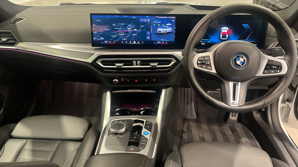 BMW i4 M50 83.9Kwh Gran Coupe 4Wd White #4