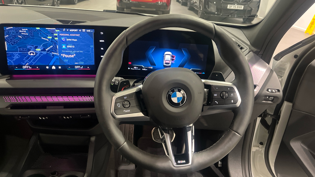 BMW 1 Series 1.5 120I Mht M Sport Dct Euro 6 Ss White #5