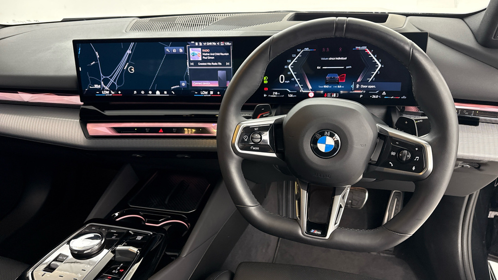 BMW 5 Series 2.0 520I Mht M Sport Steptronic Euro 6 Ss Black #5