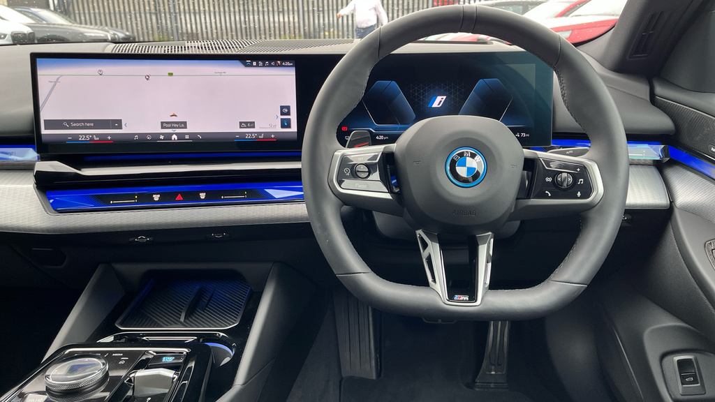 BMW i5 40 83.9Kwh M Sport Edrive 11Kw Charger Grey #5