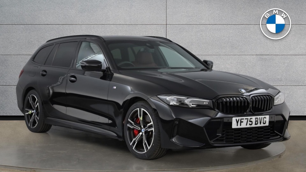 BMW 3 Series 2.0 320I M Sport Touring Euro 6 Ss Black