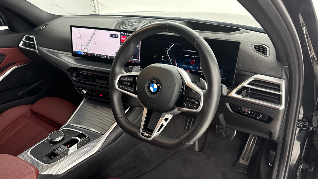 BMW 3 Series 2.0 320I M Sport Touring Euro 6 Ss Black #6