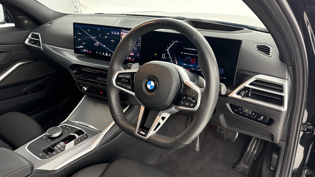 BMW 3 Series 2.0 320I M Sport Touring Euro 6 Ss Black #6