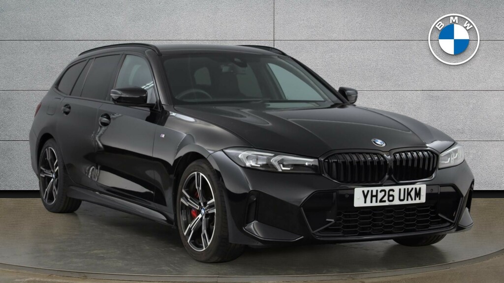 BMW 3 Series 2.0 320I M Sport Touring Euro 6 Ss Black