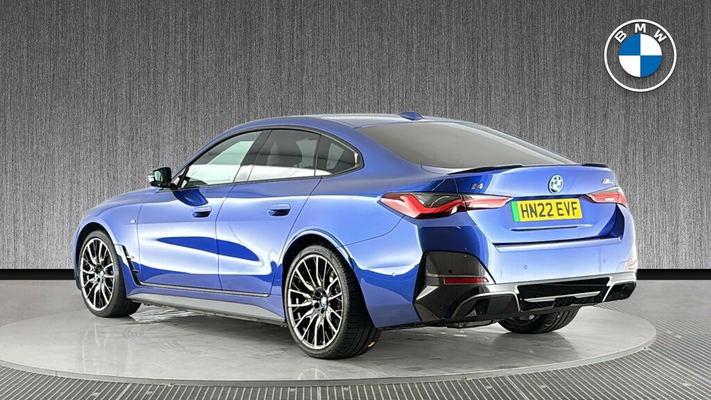 BMW i4 M50 83.9Kwh Gran Coupe 4Wd Blue #2