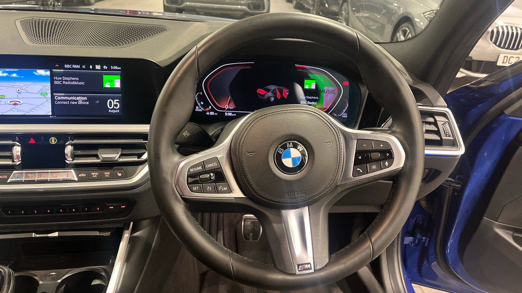 BMW 3 Series 2.0 318D M Sport Euro 6 Ss Blue #4
