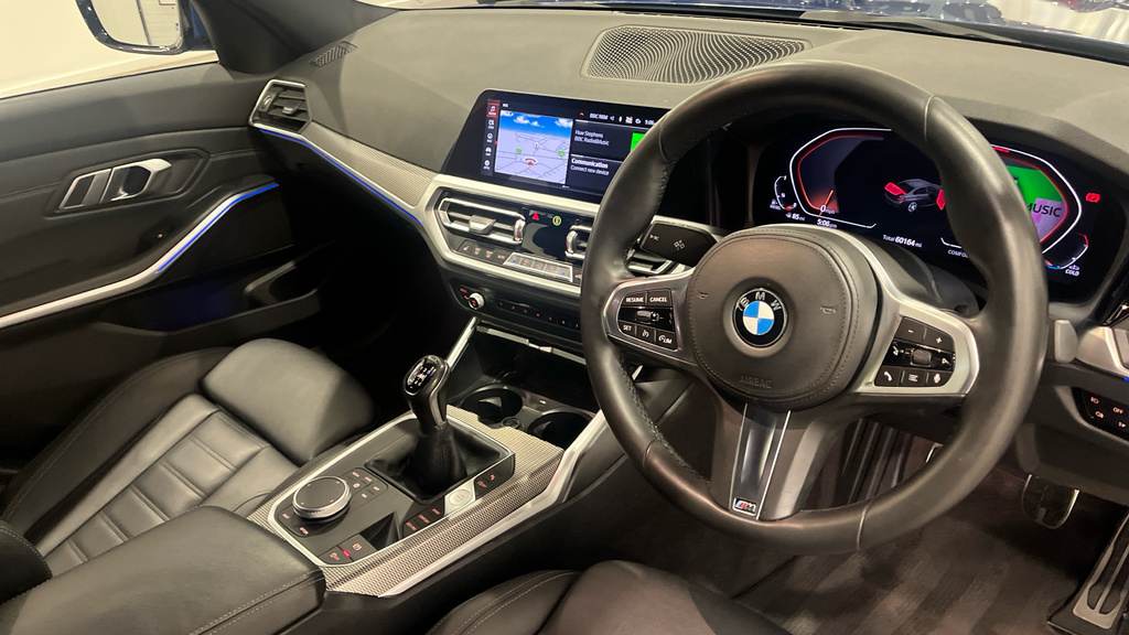 BMW 3 Series 2.0 318D M Sport Euro 6 Ss Blue #5