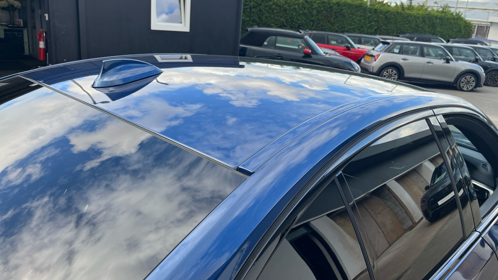 BMW 5 Series 530E M Sport Saloon Blue #32