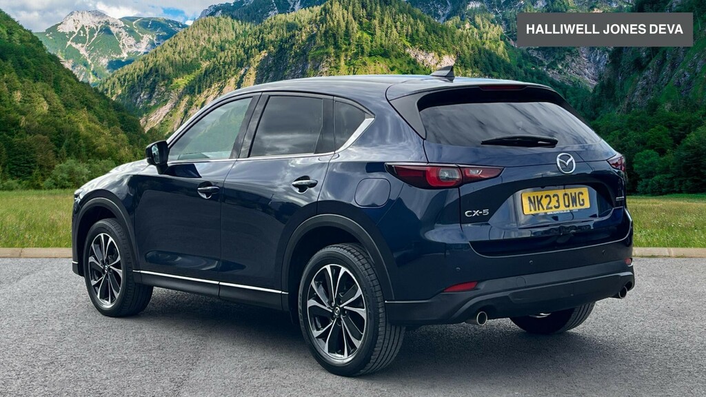 Mazda CX-5 2.0 E-skyactiv G Mhev Exclusive-line Euro 6 Ss Blue #2