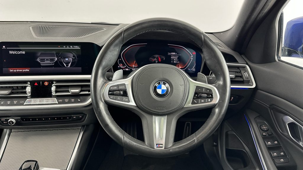 BMW 3 Series 2.0 320I M Sport Euro 6 Ss Blue #5