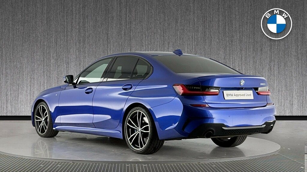 BMW 3 Series 2.0 320I M Sport Euro 6 Ss Blue #2