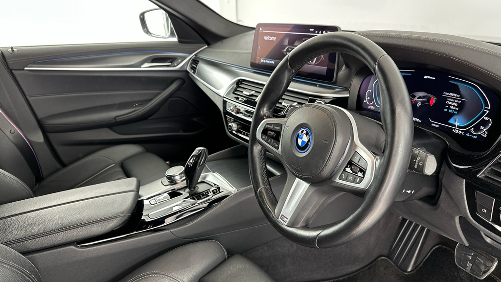 BMW 5 Series 2.0 530E 12Kwh M Sport Touring Steptronic Euro 6 Grey #5