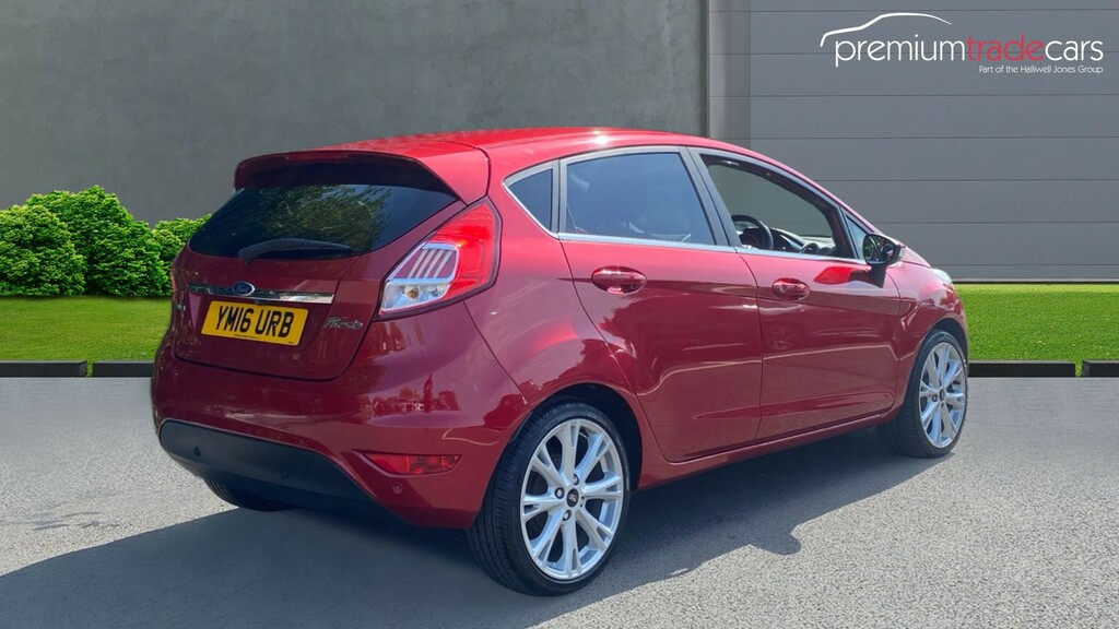 Ford Fiesta 1.0T Ecoboost Titanium X Euro 6 Ss Red #2