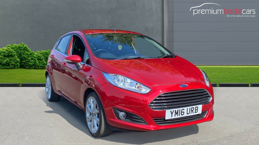 Ford Fiesta 1.0T Ecoboost Titanium X Euro 6 Ss Red