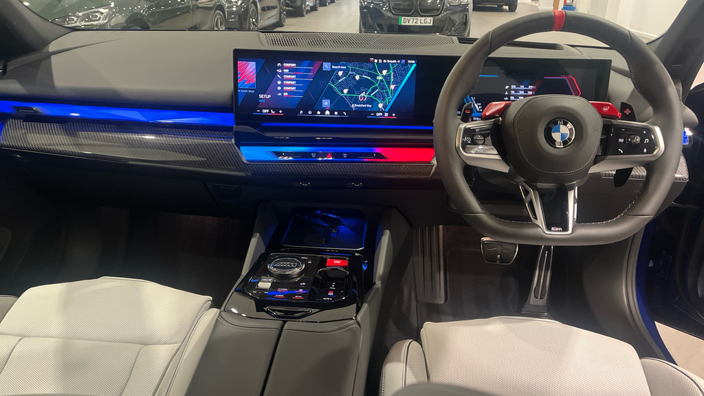 BMW M5 4.4 22.1Kwh Touring Steptronic Xdrive Euro 6 Ss Blue #4
