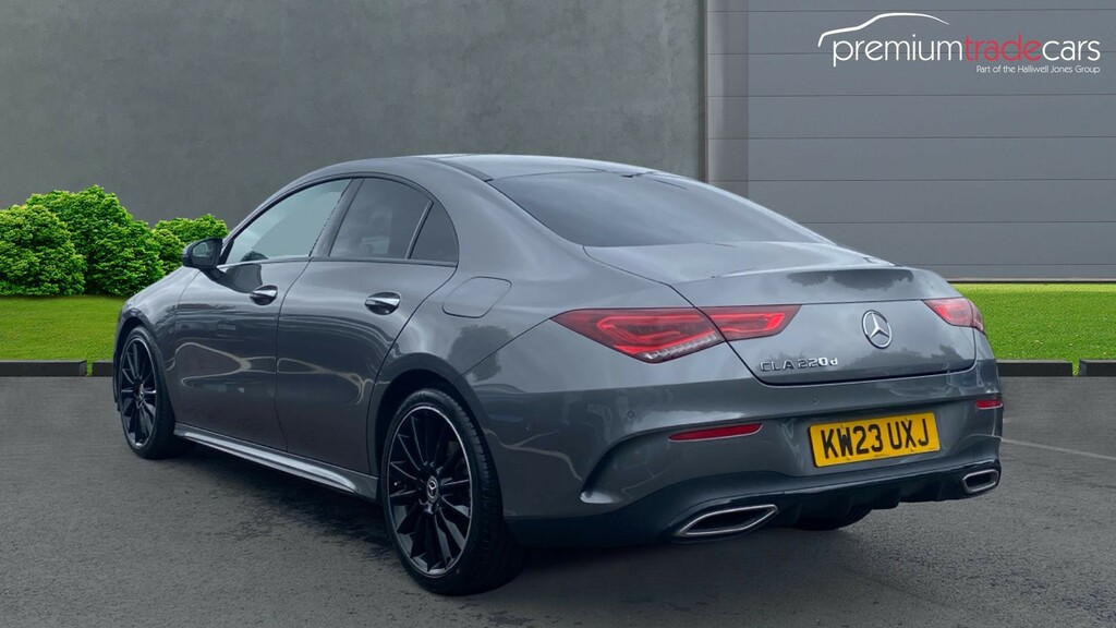 Mercedes-Benz CLA Class 2.0 Cla220d Amg Line Night Edition Premium Plus Grey #2