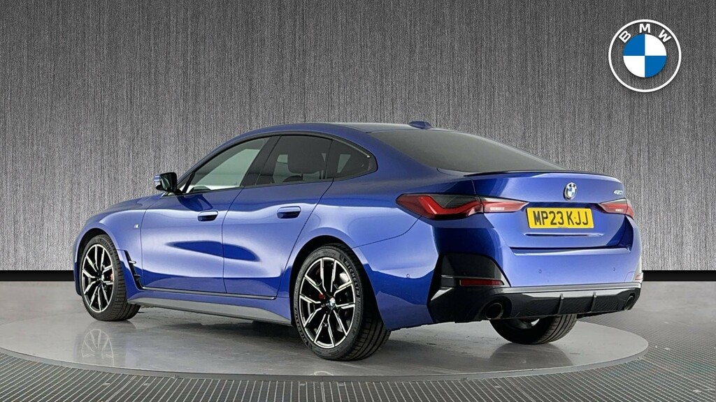 BMW 4 Series Gran Coupe 2.0 420I M Sport Euro 6 Ss Blue #2