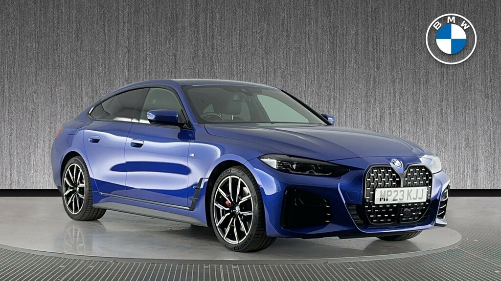 BMW 4 Series Gran Coupe 2.0 420I M Sport Euro 6 Ss Blue