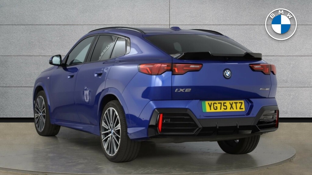 BMW iX2 20 66.5Kwh M Sport Edrive 11Kw Charger Blue #2