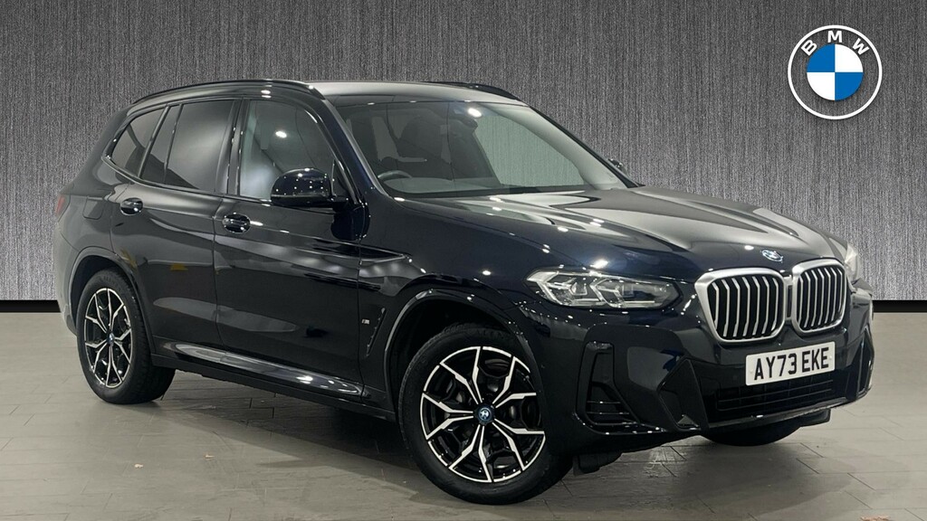 BMW X3 2.0 30E 12Kwh M Sport Xdrive Euro 6 Ss Black